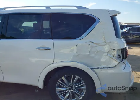 2019 Infiniti Qx80 Luxe z USA, uszkodzony, nr VIN JN8AZ2NF0K9681024